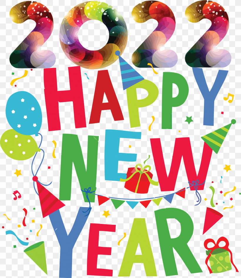 2022 Happy New Year Happy 2022 New Year 2022, PNG, 2784x3212px, Balloon, Geometry, Line, Mathematics, Meter Download Free