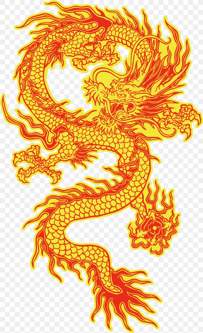 Chinese Dragon Korean Dragon Illustration, PNG, 1300x2133px, Chinese ...