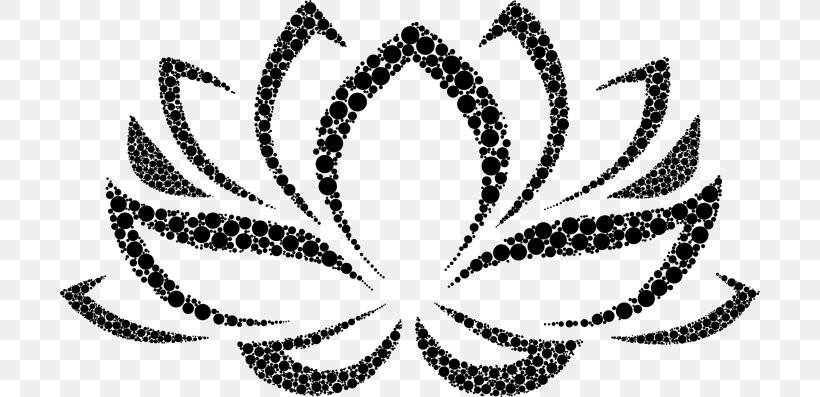 Nelumbo Nucifera Plant Symbolism Flower Clip Art, PNG, 700x397px, Nelumbo Nucifera, Aquatic Plants, Art, Black And White, Byte Download Free