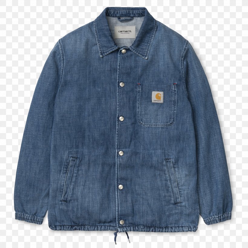 Denim Jacket Jeans Carhartt Textile, PNG, 3000x3000px, Denim, Button, Carhartt, Fashion, Flight Jacket Download Free
