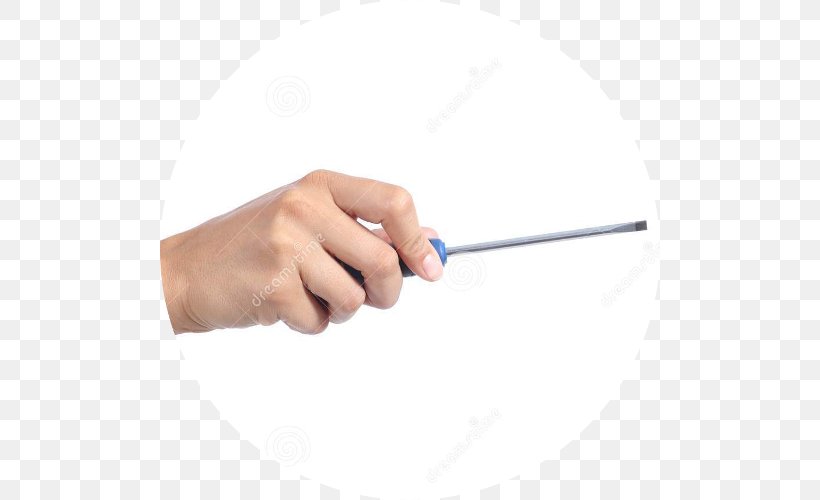 Screwdriver Stock Photography Woman Royalty Payment, PNG, 500x500px, Screwdriver, Depositphotos, Finger, Hand, Holding Company Download Free