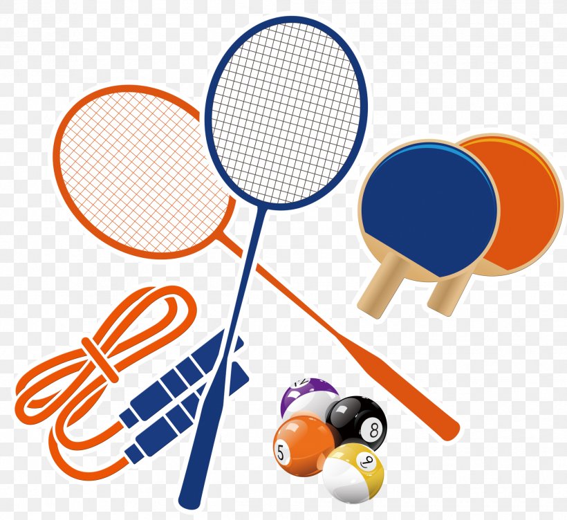 Table Tennis Racket Badminton Skipping Rope, PNG, 1882x1726px, Table Tennis Racket, Area, Badminton, Badmintonracket, Ball Download Free