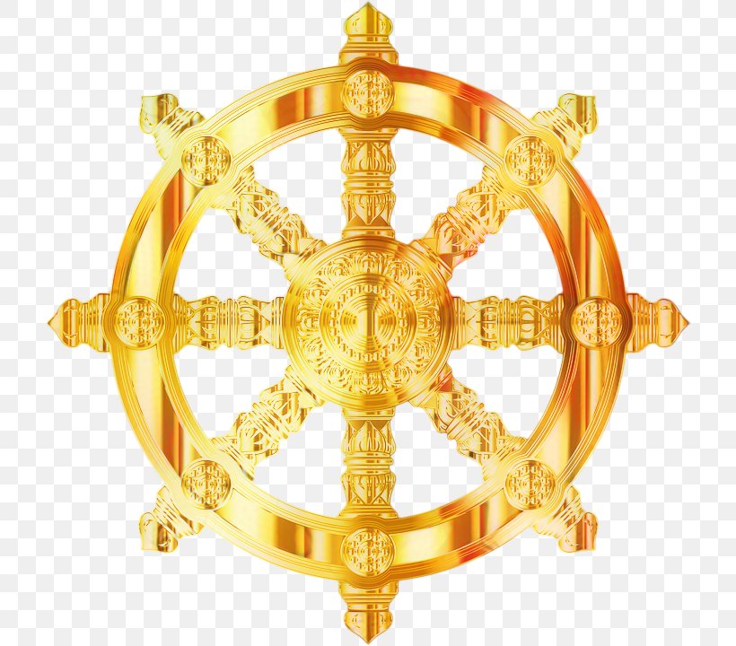 Hinduism Symbol, PNG, 720x720px, Buddhism, Cross, Dharma, Gold, Hinduism Download Free