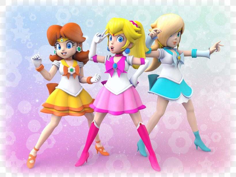 Princess Peach Rosalina Princess Daisy Mario Bowser, PNG, 1440x1080px, Princess Peach, Bowser, Doll, Fictional Character, Figurine Download Free