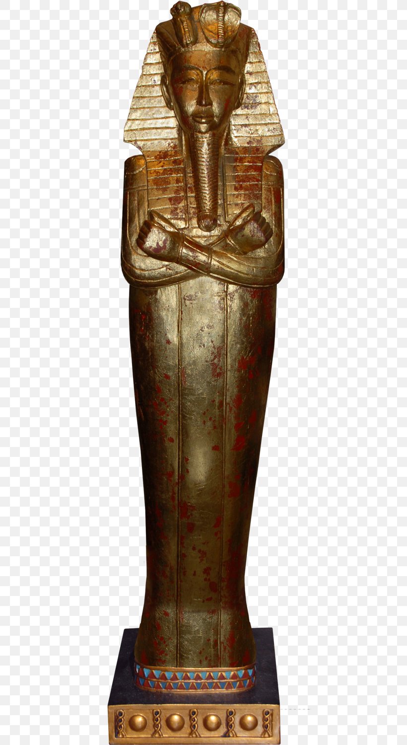 Ancient Egypt Pharaoh Classical Sculpture Mummy, PNG, 437x1500px, Ancient Egypt, Ancient History, Artifact, Brass, Bronze Download Free