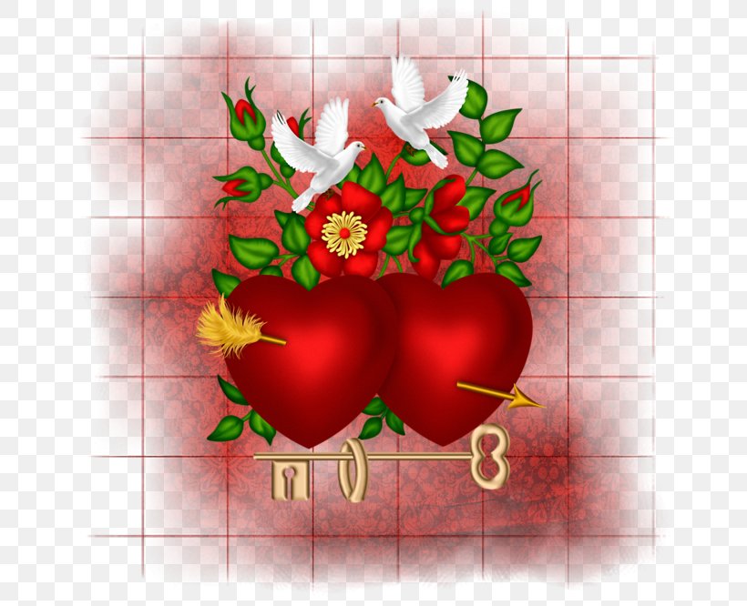 Centerblog Valentine's Day Floral Design Friendship Hit, PNG, 672x666px, Centerblog, Blog, Christmas Ornament, Floral Design, Floristry Download Free