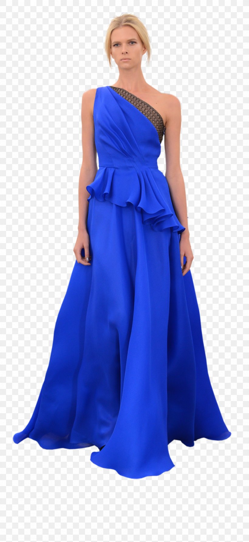 Cocktail Dress Gown Shoulder Satin, PNG, 1552x3378px, Dress, Blue, Bridal Party Dress, Cobalt, Cobalt Blue Download Free