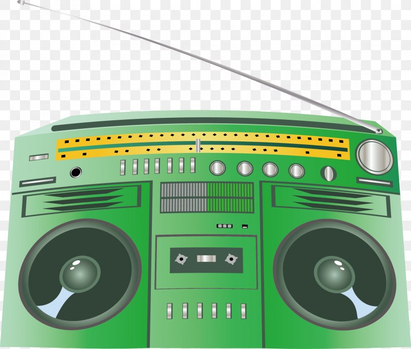 Euclidean Vector Tape Recorder, PNG, 2282x1937px, Tape Recorder, Antenna, Boombox, Compact Cassette, Drawing Download Free