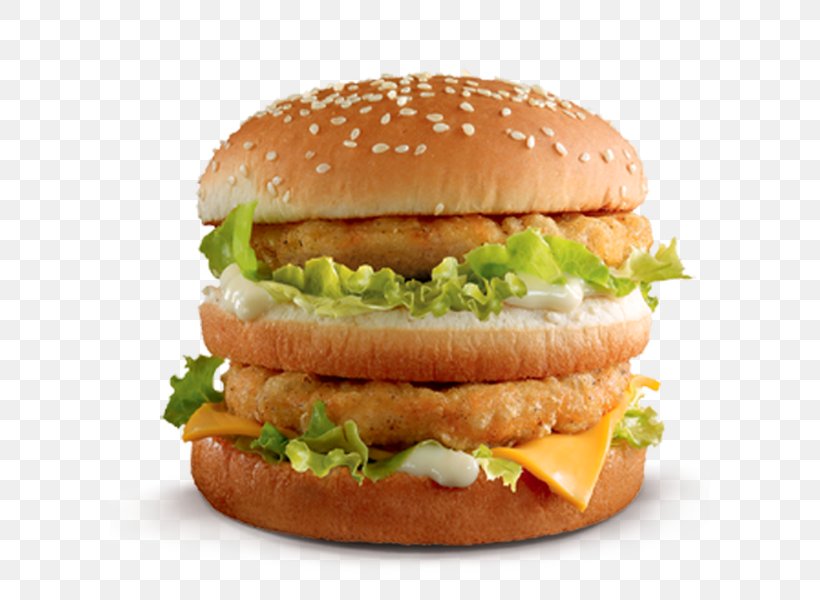 McDonald's Big Mac Hamburger McChicken KFC, PNG, 600x600px, Hamburger, American Food, Big Mac, Breakfast Sandwich, Buffalo Burger Download Free