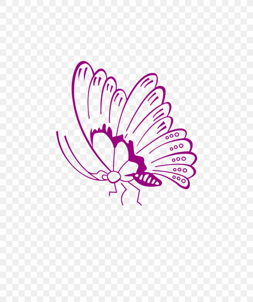 Butterfly Cdr, PNG, 1001x1194px, Butterfly, Cdr, Coreldraw, Drawing, Flower Download Free