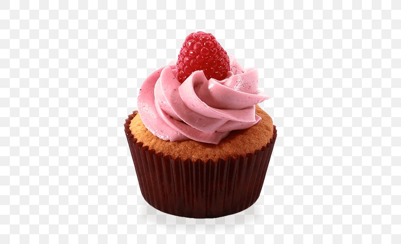 Chocolate Truffle Cupcake Frosting & Icing Muffin Petit Four, PNG, 500x500px, Chocolate Truffle, Baking, Berry, Buttercream, Cake Download Free