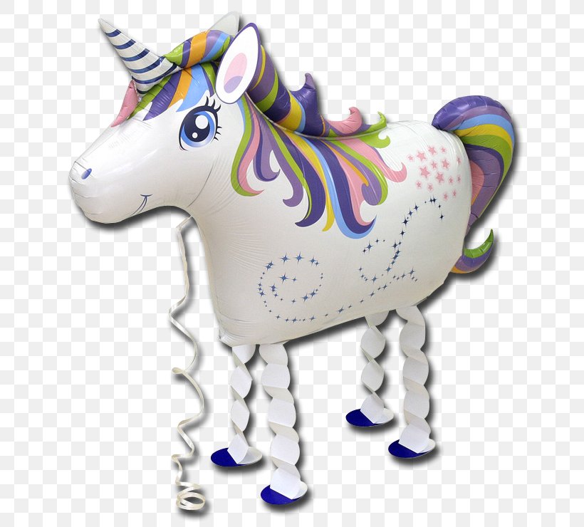 Gas Balloon Unicorn Party Birthday, PNG, 671x740px, Balloon, Animal Figure, Balloon Modelling, Birthday, Confetti Download Free