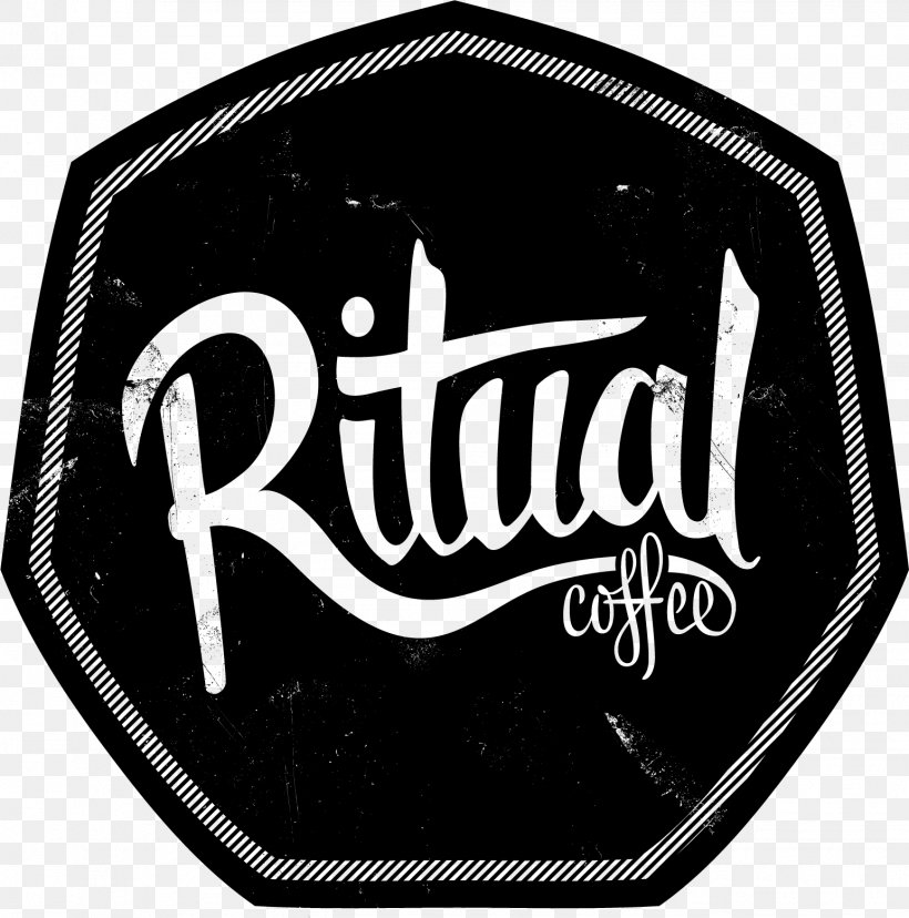 Rugged’N’Raw Logo Ritual Coffee Roasters Label, PNG, 1543x1559px, Logo, Art, Black And White, Brand, Coffee Download Free