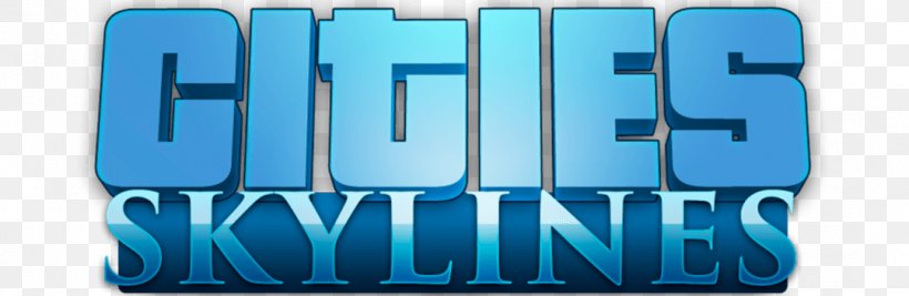 Cities: Skylines, PNG, 1080x352px, Cities Skylines Green Cities, Blue, Brand, Cities Skylines, Citybuilding Game Download Free