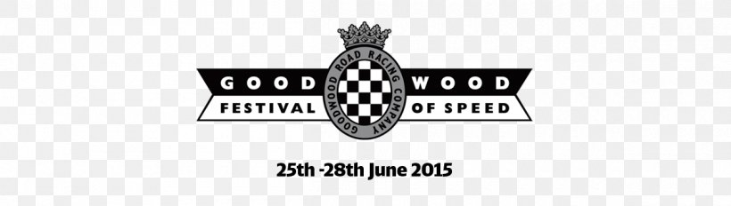 Goodwood Circuit Goodwood Revival Logo Brand, PNG, 1200x340px, Goodwood Circuit, Black And White, Brand, Goodwood Revival, Logo Download Free