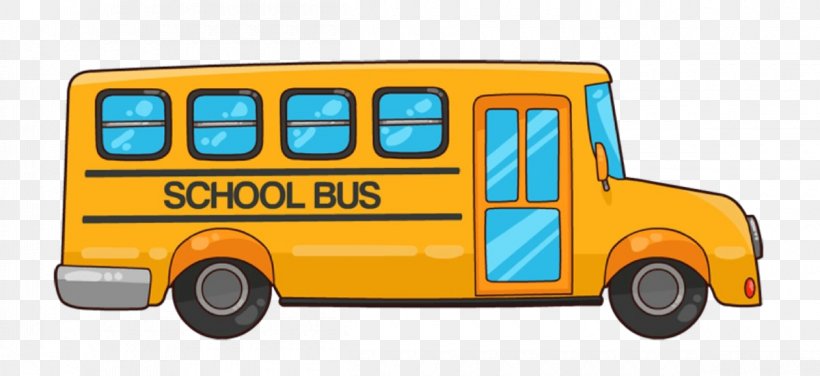 School Bus, PNG, 1200x551px, Cartoon, Bus, Car, Land Vehicle, Mode Of Transport Download Free