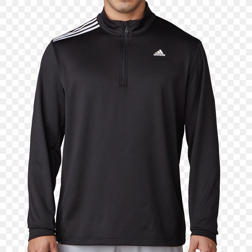 Sweater Three Stripes Adidas Top Polo Shirt, PNG, 2048x2048px, Sweater, Active Shirt, Adidas, Black, Clothing Download Free