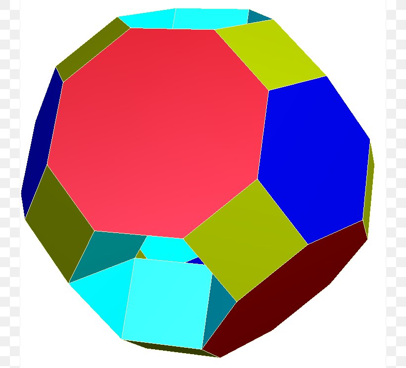 Truncated Cuboctahedron Truncation Rhombicuboctahedron Archimedean Solid, PNG, 738x744px, Truncated Cuboctahedron, Archimedean Solid, Area, Ball, Blue Download Free
