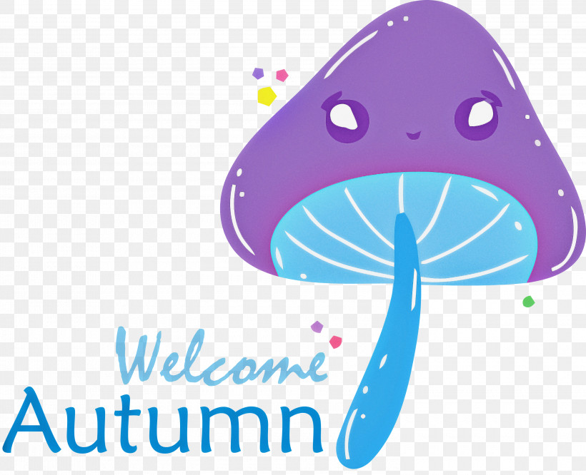 Welcome Autumn, PNG, 3000x2437px, Welcome Autumn, Cartoon, Eid Alfitr, Greeting Card, Lilac Download Free