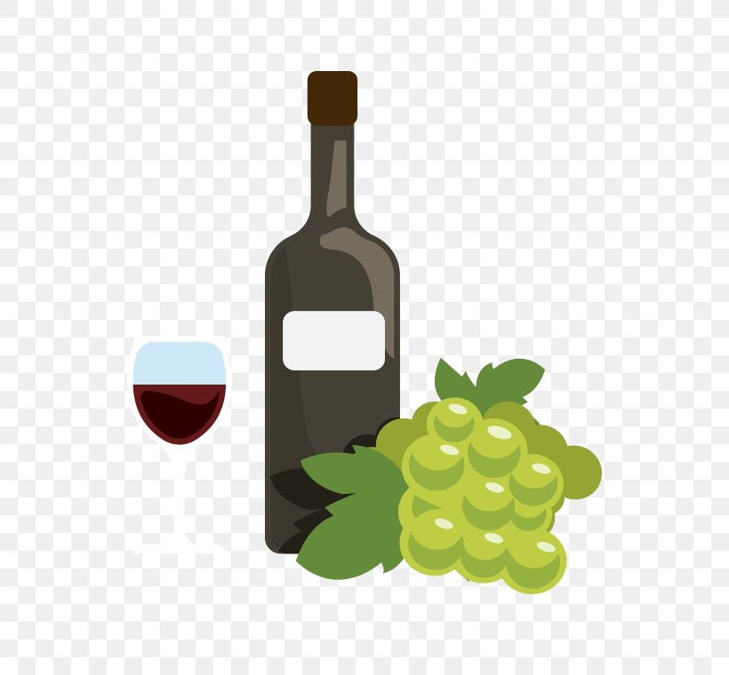 Red Wine Common Grape Vine, PNG, 570x760px, Red Wine, Bottle, Common Grape Vine, Drinkware, Flat Design Download Free