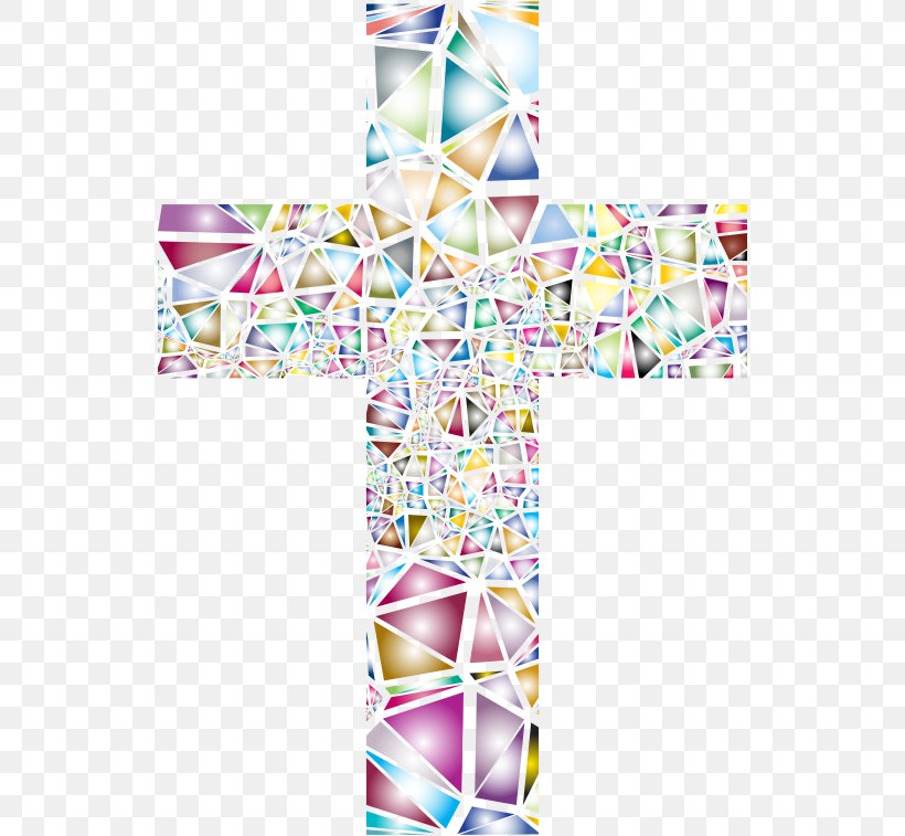 Stained Glass Window Christian Cross, PNG, 536x757px, Stained Glass, Christian Cross, Cross, Crucifix, Glass Download Free