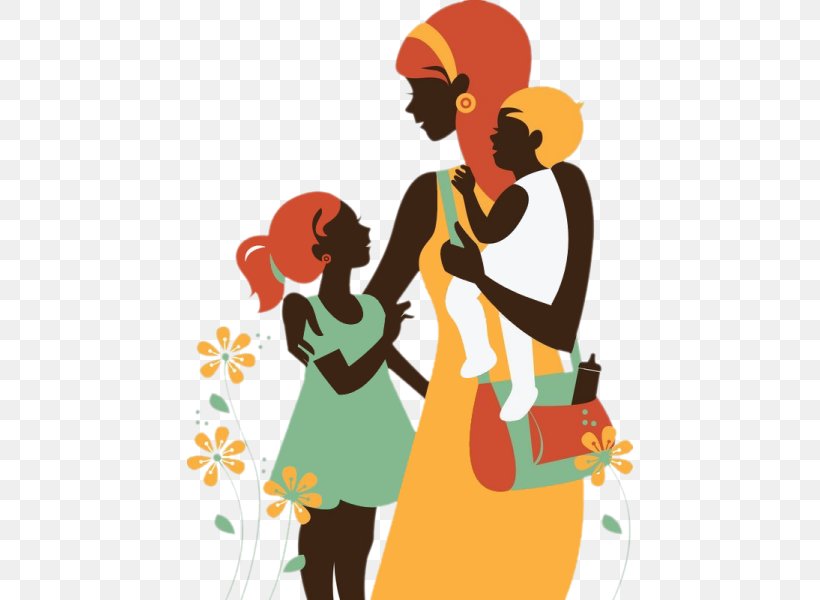 Vector Graphics Clip Art Silhouette Mother's Day, PNG, 446x600px, Silhouette, Art, Artwork, Cartoon, Child Download Free