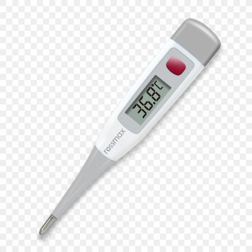 Infrared Thermometers Fever Health Care Measurement, PNG, 1000x1000px, Thermometer, Blood Pressure, Fever, Hardware, Health Care Download Free