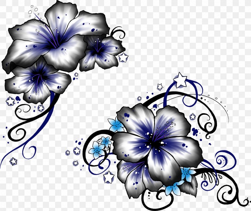 Tattoo Artist Hawaii Design Flower, PNG, 1432x1206px, Tattoo, Blue, Blue  Hibiscus, Drawing, Floral Design Download Free