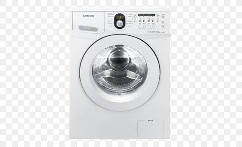 Washing Machines Samsung Washing Machine Home Appliance, PNG, 500x500px, Washing Machines, Clothes Dryer, Consumer Electronics, Haier Hwt10mw1, Home Appliance Download Free