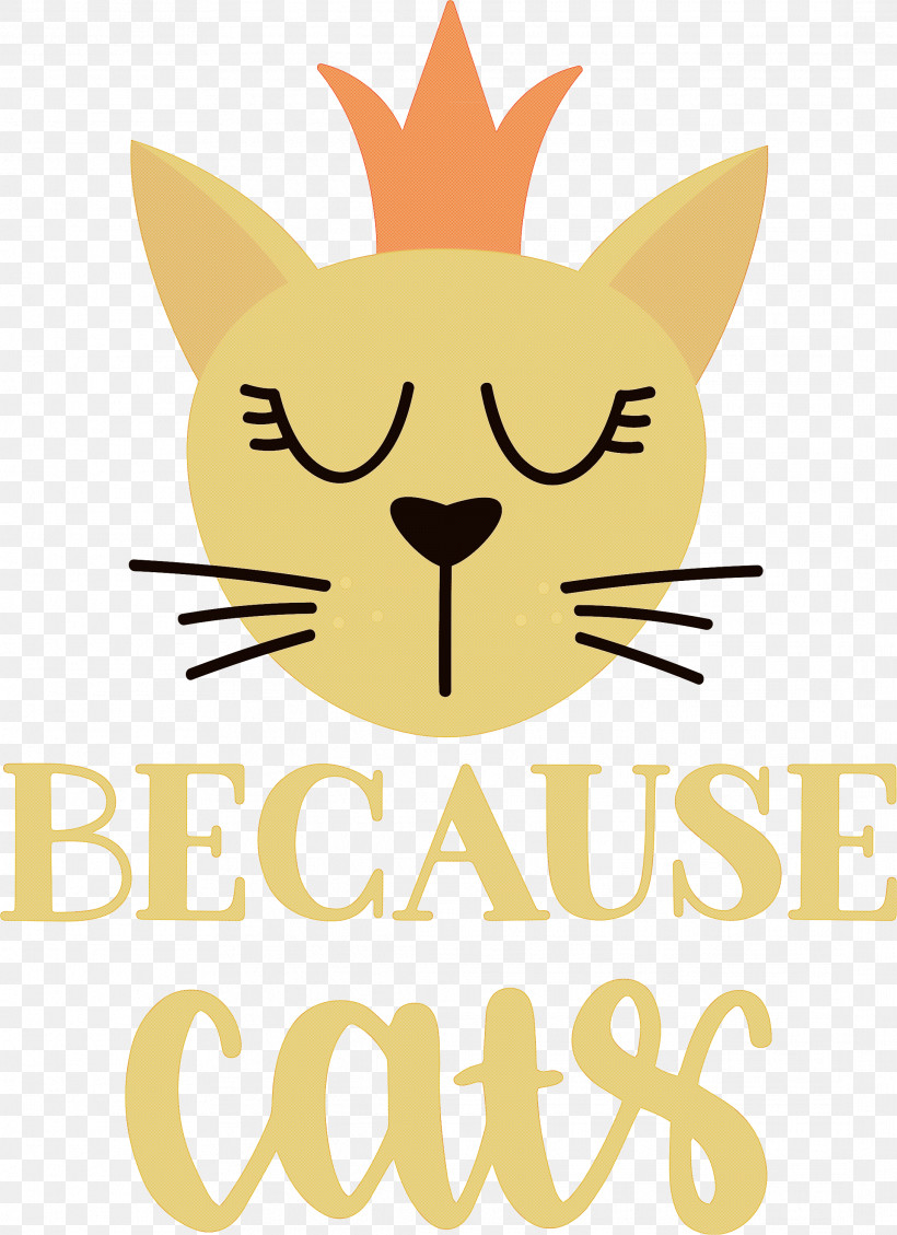 Because Cats, PNG, 2177x3000px, Cat, Cartoon, Dog, Happiness, Line Download Free