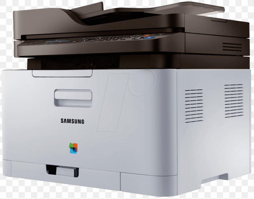 Multi-function Printer Samsung Xpress C480 Samsung Xpress SL-C480FW Laser Printing, PNG, 967x758px, Multifunction Printer, Electronic Device, Electronics, Fax, Image Scanner Download Free