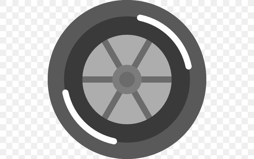 Alloy Wheel Car Spoke Rim, PNG, 512x512px, Alloy Wheel, Alloy, Automotive Tire, Black And White, Car Download Free
