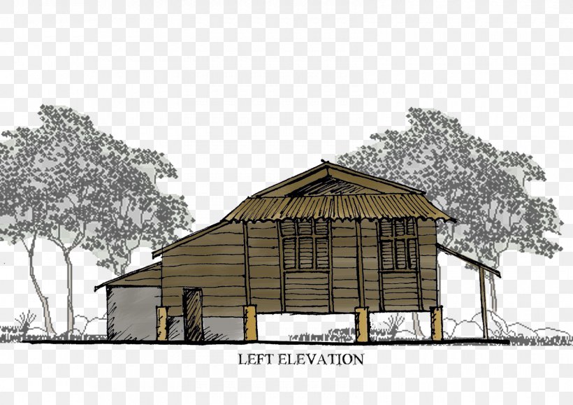 House Kampong Log Cabin Cottage Shed, PNG, 1600x1131px, House, Barn, Building, Cottage, Elevation Download Free