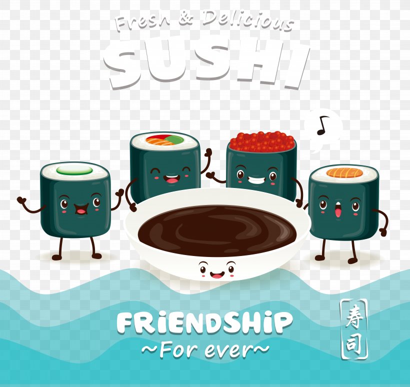 Sushi Sashimi Japanese Cuisine Onigiri Makizushi, PNG, 8665x8187px, Sushi, Animation, Ceramic, Coffee Cup, Conveyor Belt Sushi Download Free