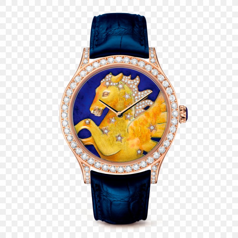 Watch Van Cleef & Arpels Clock Constellation Jewellery, PNG, 1024x1024px, Watch, Alexandre Reza, Clock, Constellation, Dial Download Free