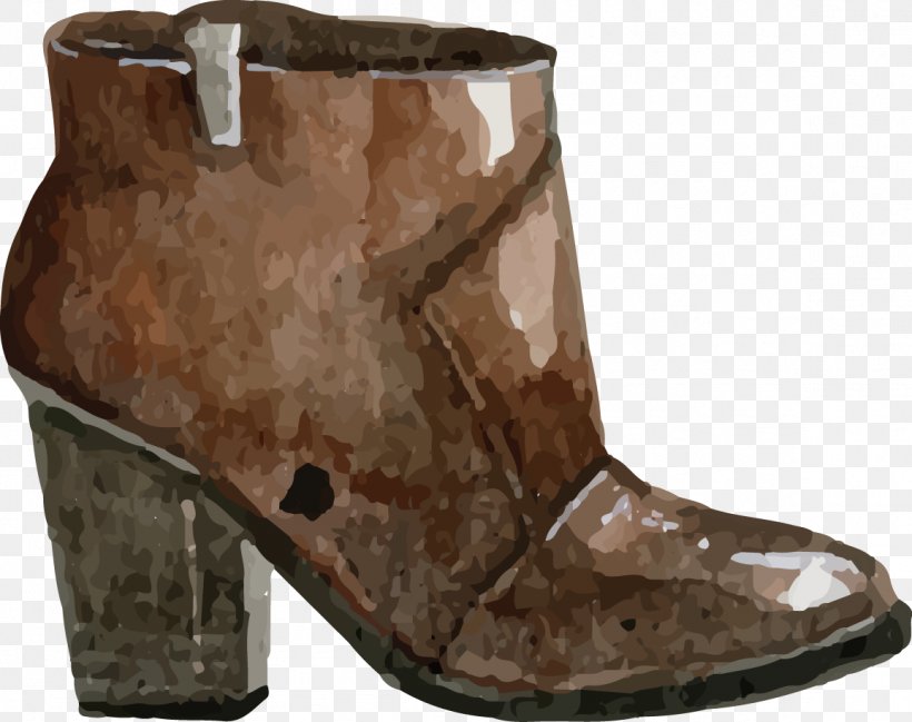 Watercolor Painting Shoe, PNG, 1156x916px, Watercolor Painting, Beige, Boot, Brown, Designer Download Free