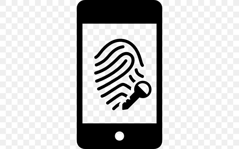 Fingerprint Mobile Phones, PNG, 512x512px, Fingerprint, Audio, Black And White, Brand, Finger Download Free