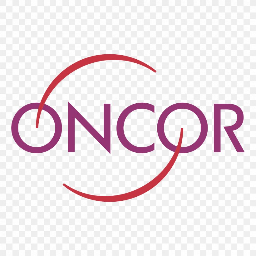 Logo Oncor Electric Delivery Brand Font Clip Art, PNG, 2400x2400px, Logo, Area, Brand, Magenta, Oncor Electric Delivery Download Free