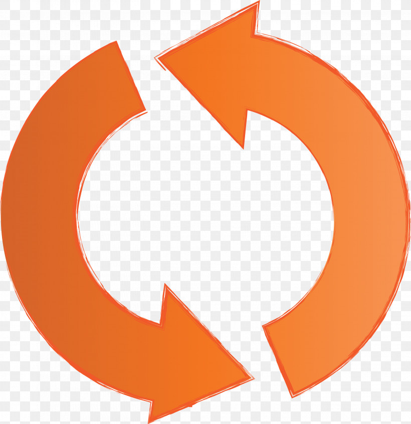 Reload Arrow, PNG, 2908x3000px, Reload Arrow, Circle, Logo, Orange, Symbol Download Free