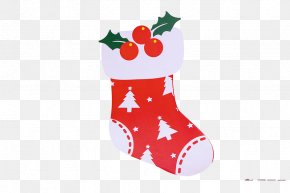 Christmas Stocking - Christmas Stocking Hosiery PNG