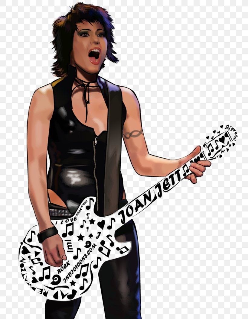 Joan Jett Electric Guitar Rock And Roll Hall Of Fame Guitarist Musician, PNG, 756x1056px, Watercolor, Cartoon, Flower, Frame, Heart Download Free