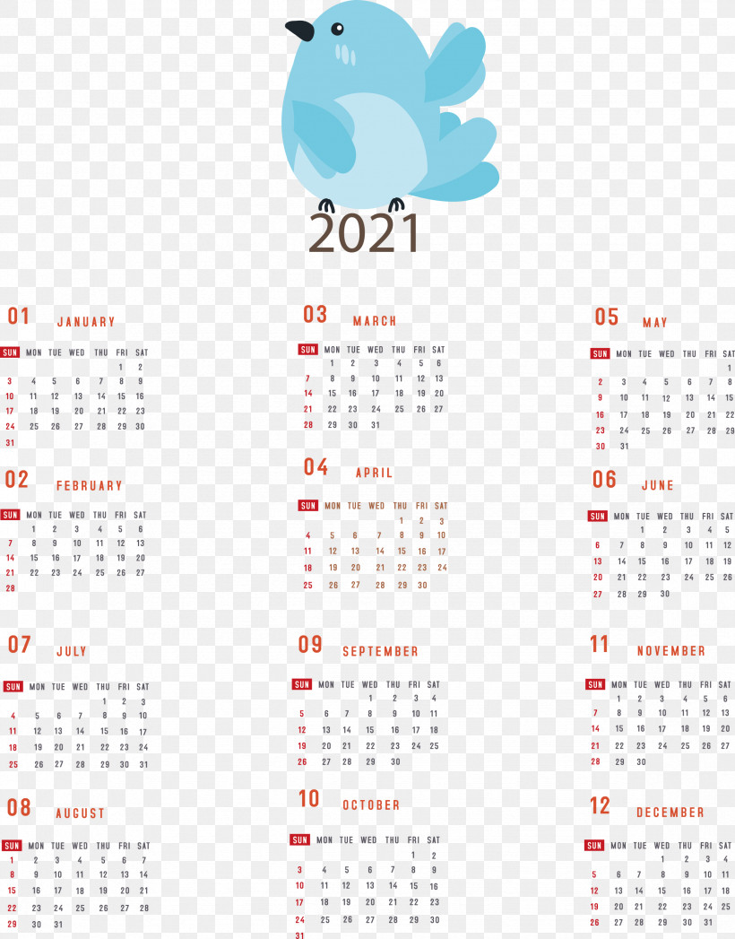Printable 2021 Yearly Calendar 2021 Yearly Calendar, PNG, 2348x3000px, 2021 Yearly Calendar, Calendar System, Meter Download Free