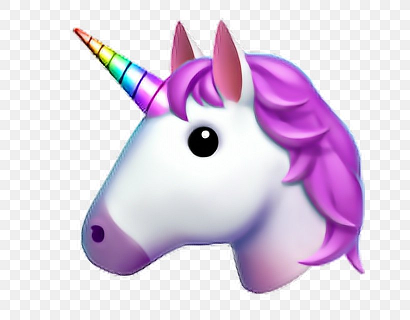 Unicorn Emoji Clip Art Sticker, PNG, 640x640px, Unicorn, Apple Color Emoji, Emoji, Fictional Character, Head Download Free
