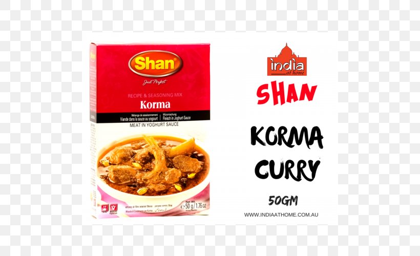 Korma Indian Cuisine Biryani Dish Recipe, PNG, 500x500px, Korma, Biryani, Brand, Chaat Masala, Chicken Tikka Masala Download Free