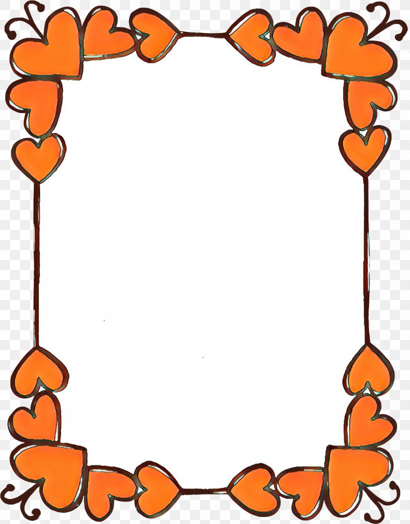 Picture Frame, PNG, 2509x3209px, Cartoon, Leaf, Orange, Picture Frame Download Free