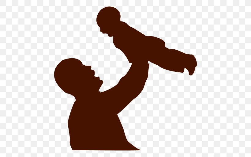 Silhouette Father Download, PNG, 512x512px, Silhouette, Arm, Child, Father, Father S Day Download Free