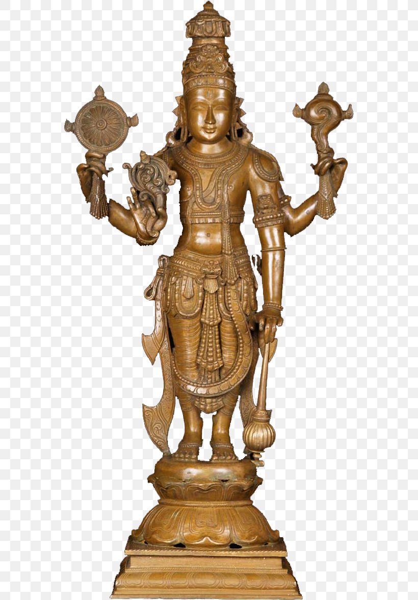 Statue Krishna Shiva Bronze Sculpture Vishnu, PNG, 568x1176px, Statue, Ancient History, Antique, Artifact, Brass Download Free