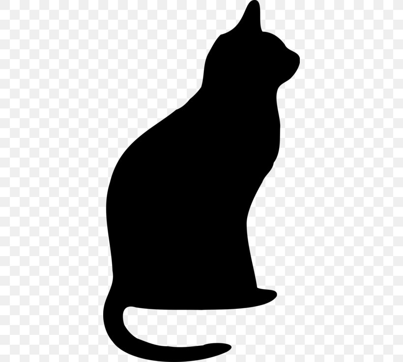 Cat Silhouette Clip Art, PNG, 400x735px, Cat, Art, Black, Black And White, Black Cat Download Free