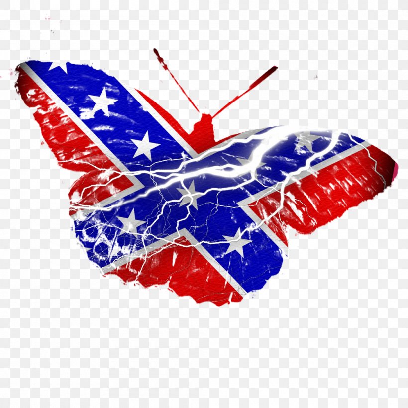 Confederate States Of America Modern Display Of The Confederate Flag Southern United States American Civil War, PNG, 1000x1000px, Confederate States Of America, American Civil War, Butterfly, Christmas Ornament, Flag Download Free