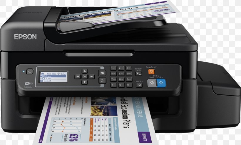 Multi-function Printer Inkjet Printing Image Scanner, PNG, 1200x726px, Multifunction Printer, Automatic Document Feeder, Color Printing, Copying, Dots Per Inch Download Free